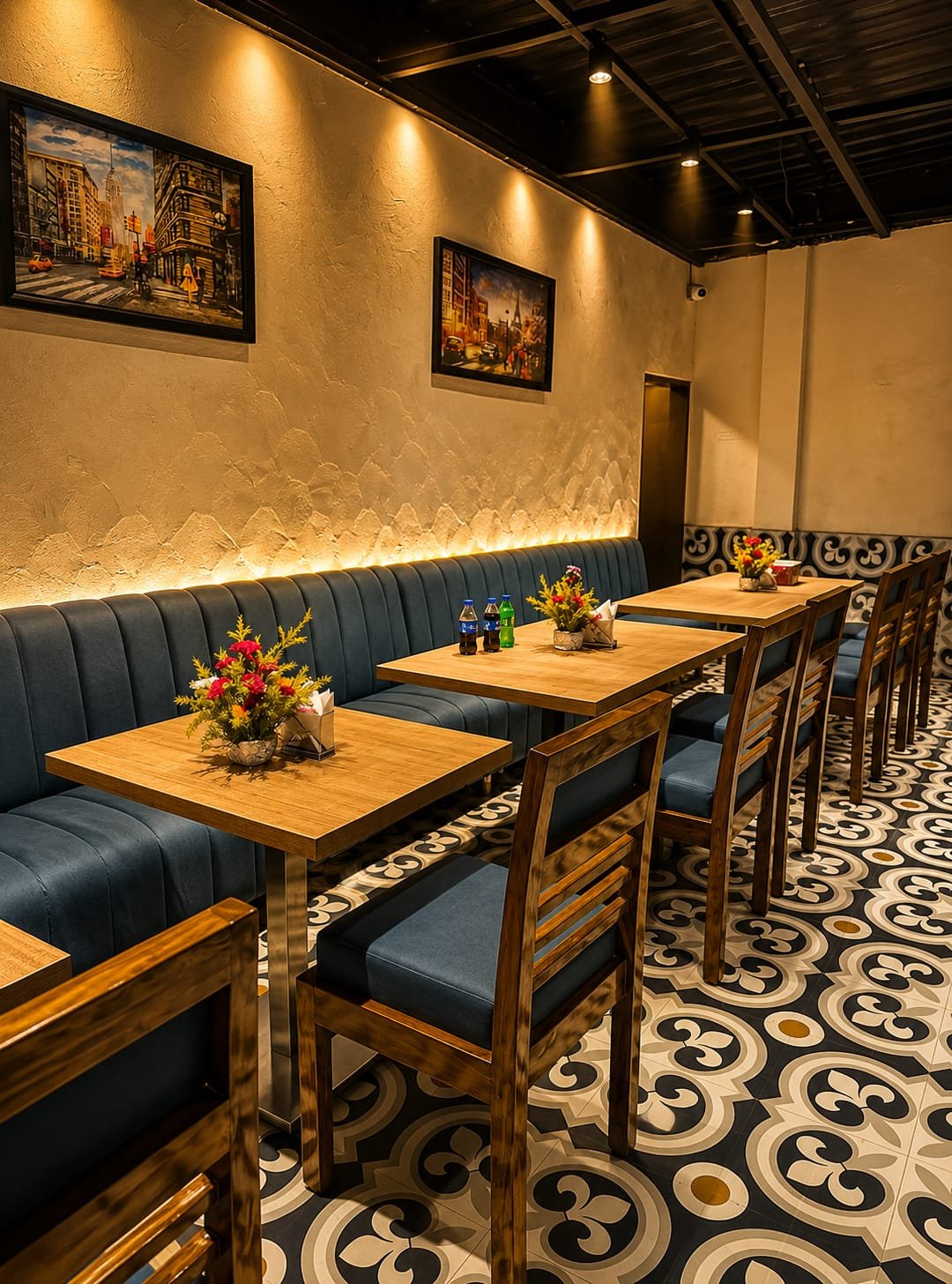 Marhaba Restaurant interior seating